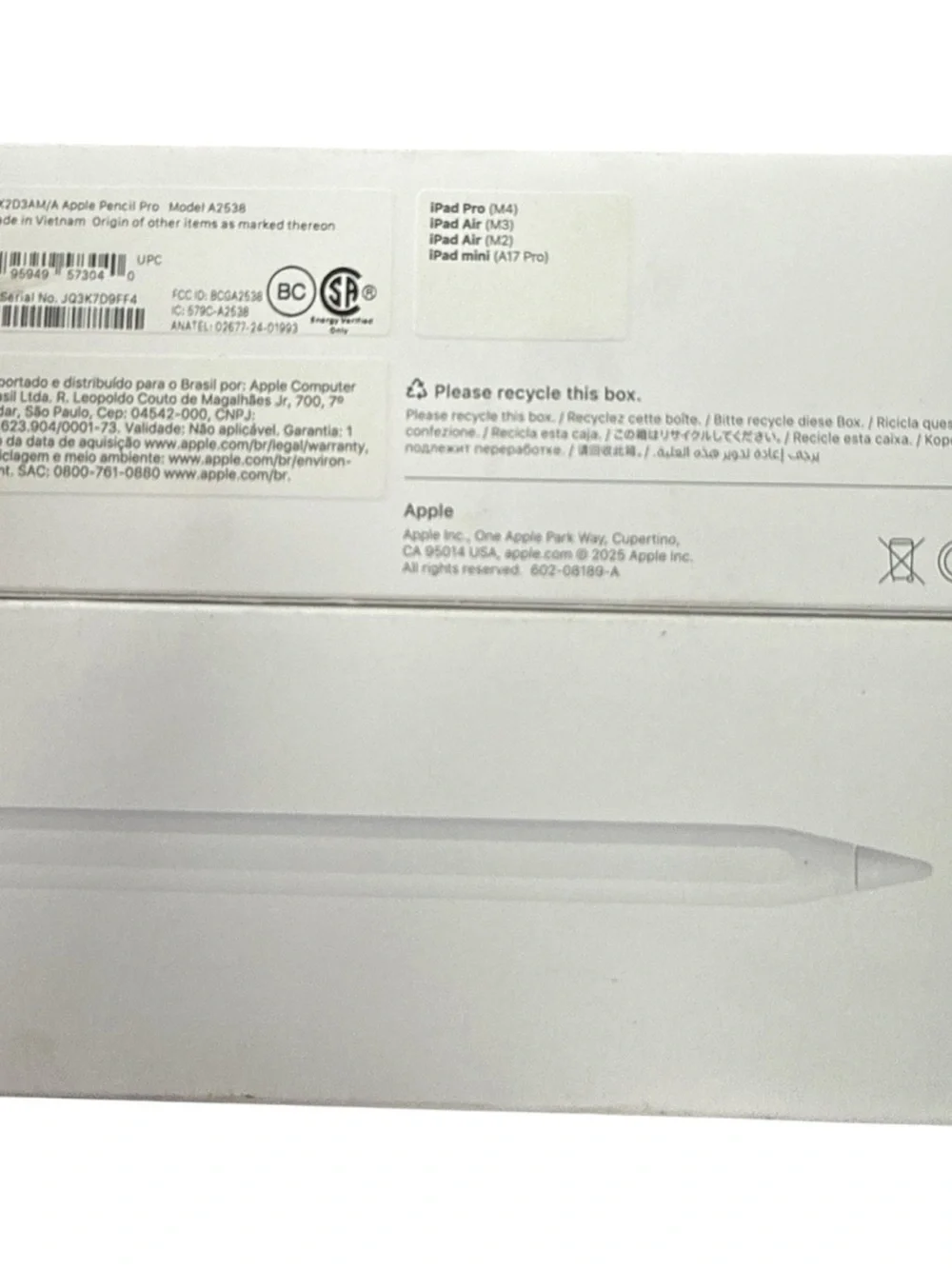Apple Pencil Pro White